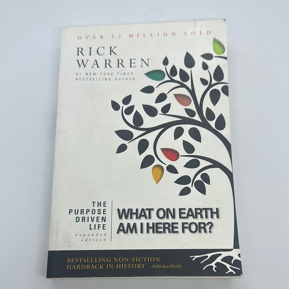 The Purpose Driven Life Book by Rick Warren